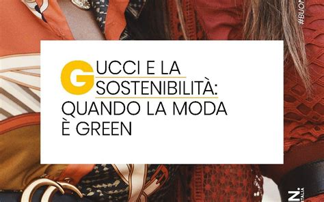 green marketing nella moda gucci
